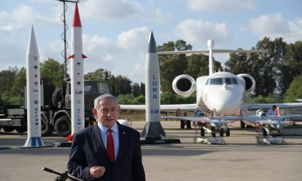 נתניהו : "אנחנו נחושים למנוע מאיראן לפתח נשק גרעיני".(צילום: עמוס בן גרשום, לע״מ)